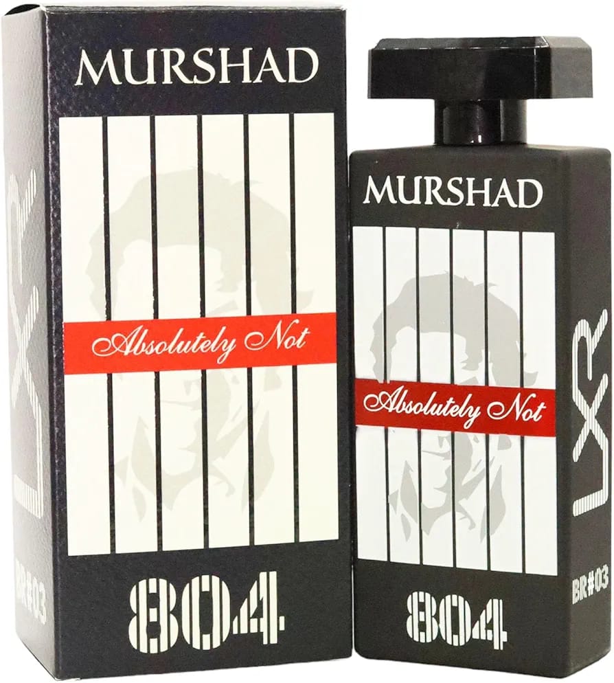 Murshad Absolutely Not perfume Qadi 804 EDP 100ML Fragrance Of Freedom And