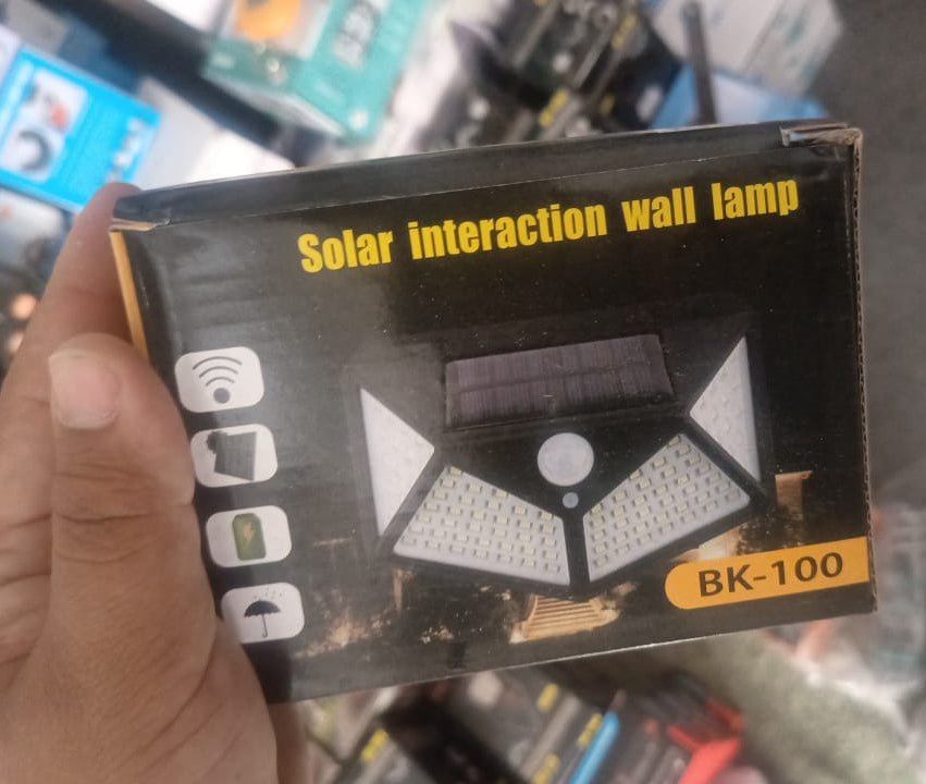 Solar Interaction Light | Solar charging Led Induction Motion sensor wall lamp