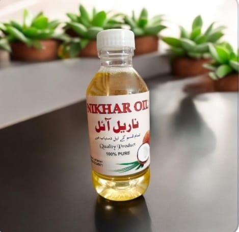 NIKHAR OIL / Coconut cooking oil and also hair oil