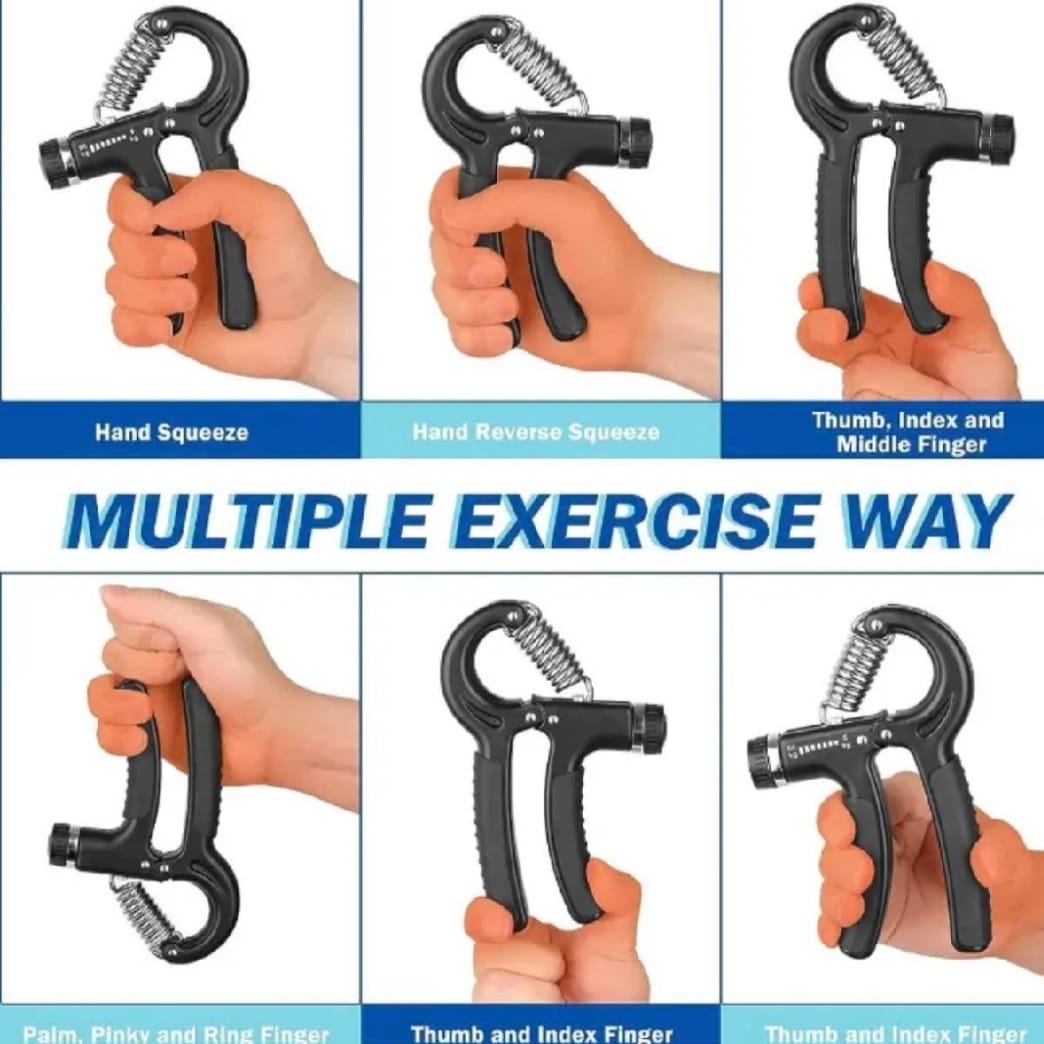 Hand Grip Strengthener Adjustable Resistance Wrist Strengthener Forearm Gripper Hand Workout Squeezer