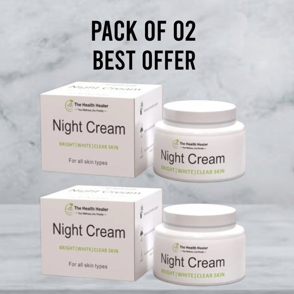 Pack of 2 | The Health Healer Night Cream - Wake Up