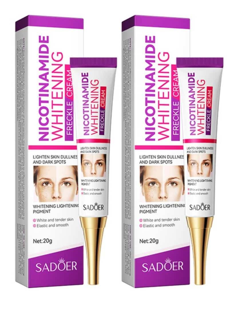 Nicotinamide Whitening Freckles Cream Remove Melasma Dark Spot Acne Marks Lightening Melanin