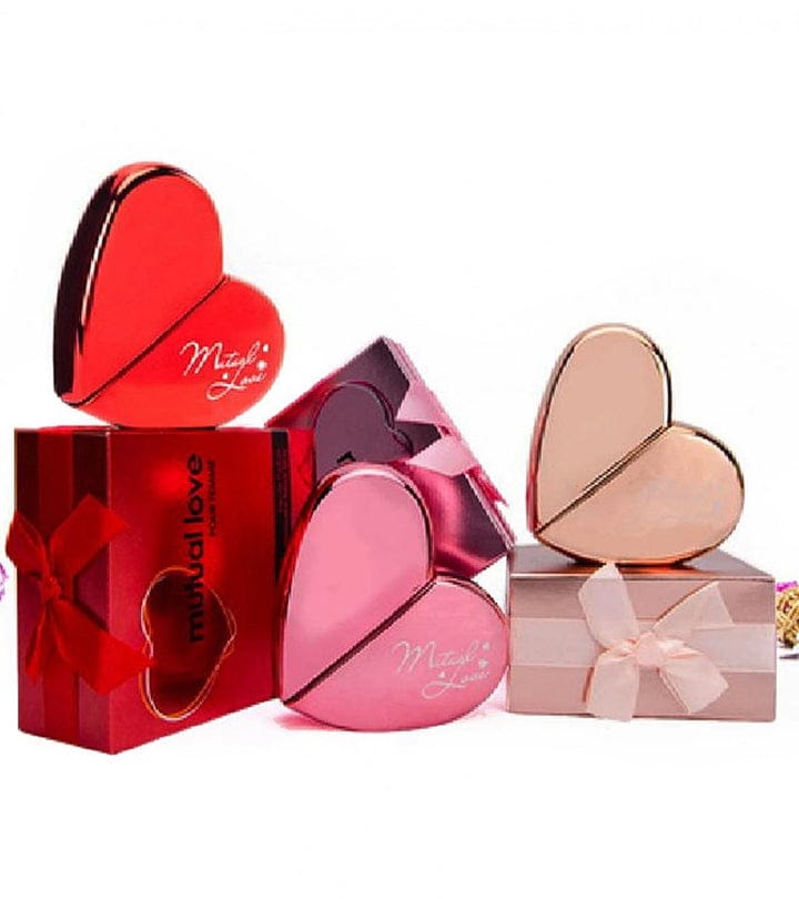 Mutual Love Heart Perfume Long Lasting Fragrance For Women 50 ml