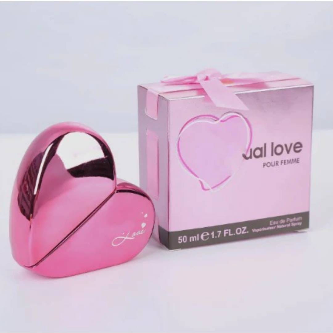 Mutual Love Heart Perfume Long Lasting Fragrance For Women 50 ml