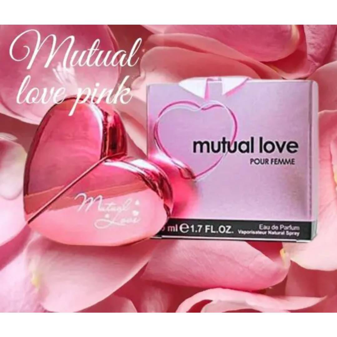Mutual Love Heart Perfume Long Lasting Fragrance For Women 50 ml