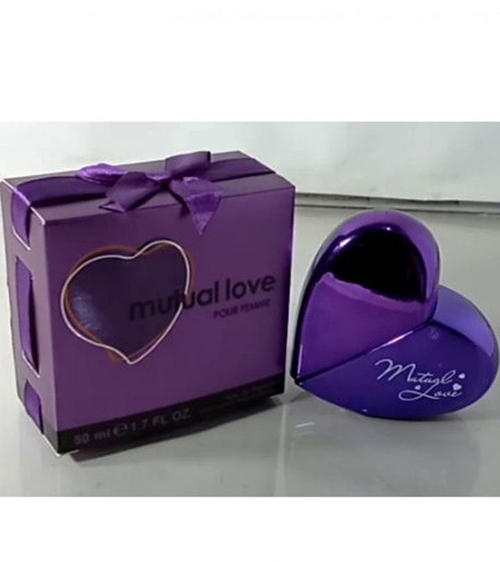 Mutual Love Heart Perfume Long Lasting Fragrance For Women 50 ml
