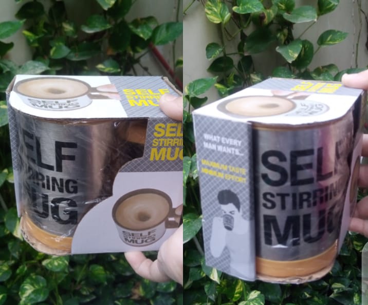 Self Stirring Mug (Cell Operated) (Random colors)