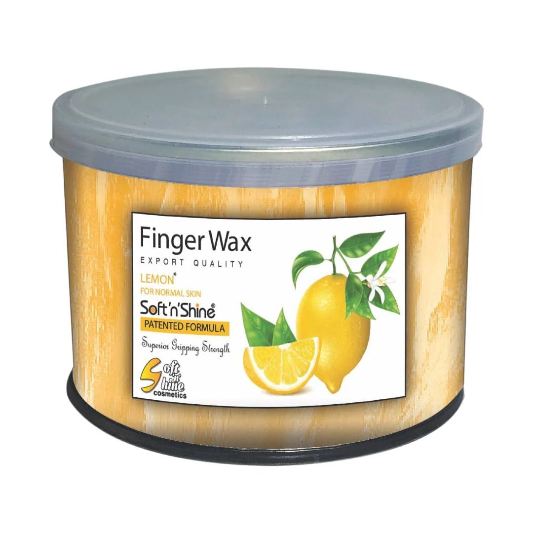 (lemon) Soft N Shine Finger Wax 225gm
