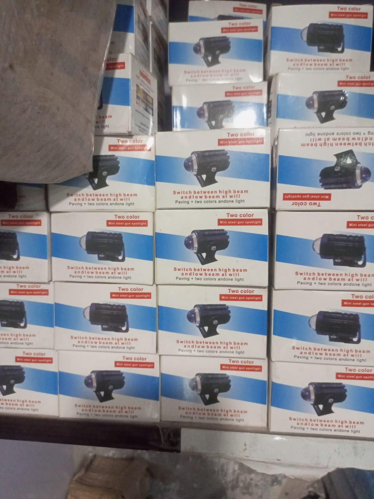 2 pcs Mini drive fog light with ( 3 point ) gift