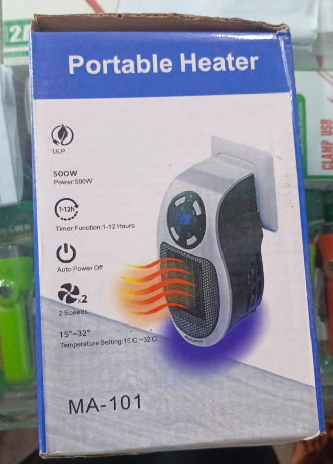 Portable Electric Heater Fan Heater Electric Ceramic Fan Energy-Saving Heater Safe Quiet