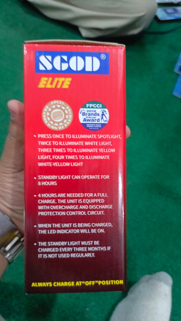 Sogo Rechargeable Emergency Led Lantern Light JPN41 S