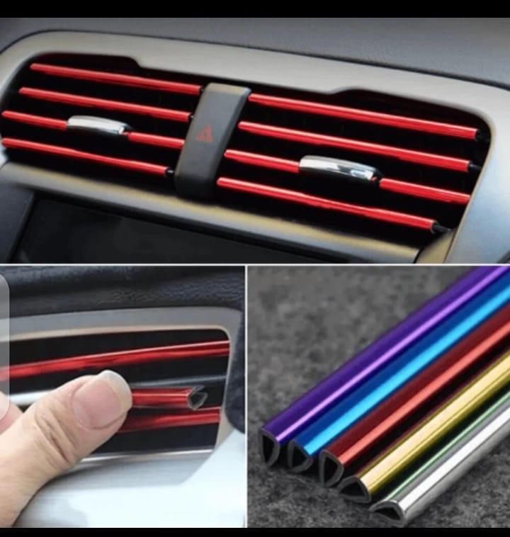 Car air-conditioning grill moulding for decorating ,Car AC Decor Strip Only