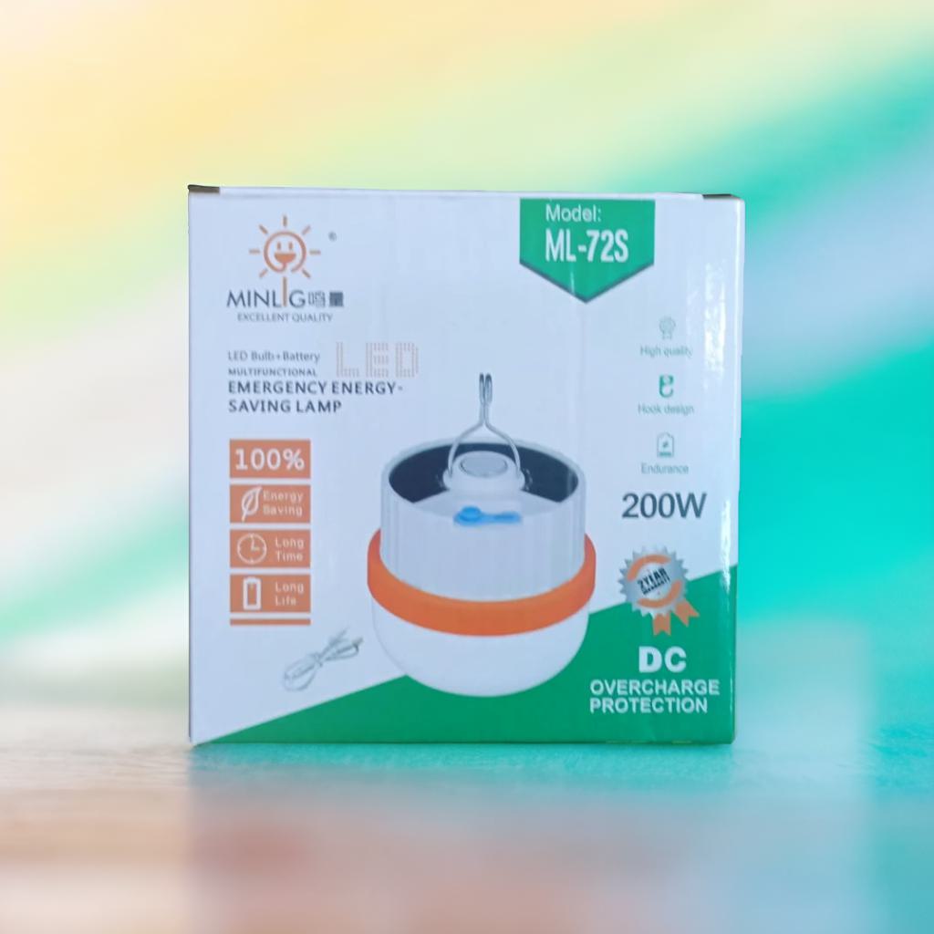 Multifunctional LED Bulb+Battery EMERGENCY ENERGY-SAVING LAMP 200W(ML-72S)