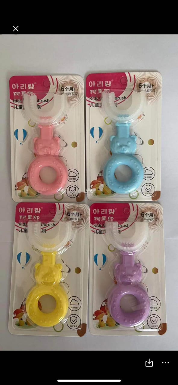 1 PC - 360 Degree U-Shaped Baby Tooth brush Children Child Tooth