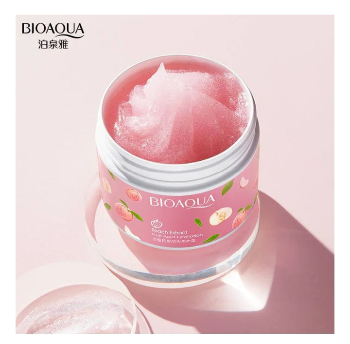 Bioaqua Peach Extract Fruit Acid Exfoliating Face Gel Cream 140g