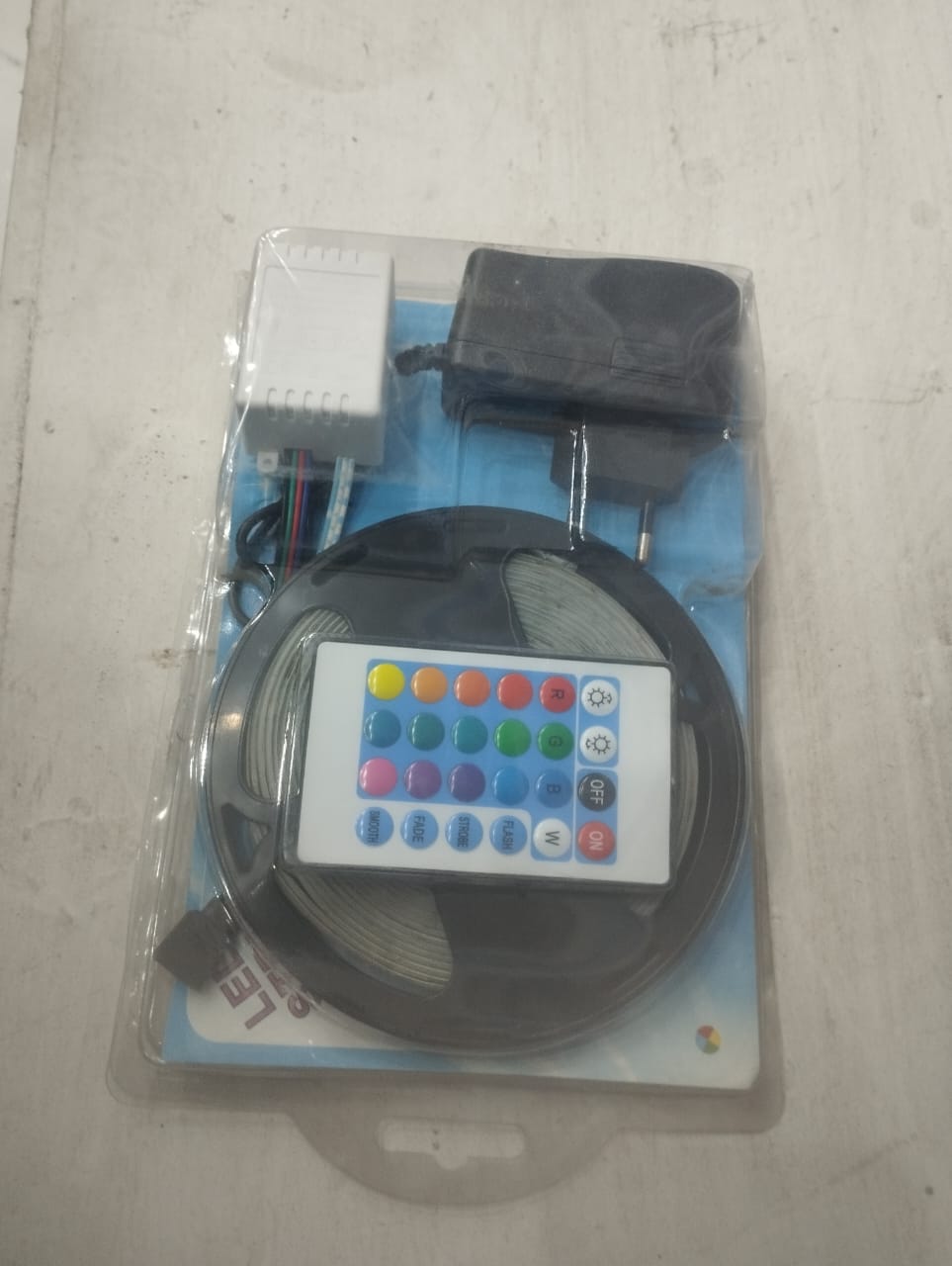 NEW RGB LED Strip Top Quality With Remote And 12V Power Supply