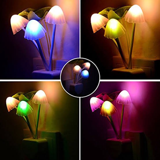 Mushroom Night Light | LED Night Lights | Flower Lamp Bedroom Baby