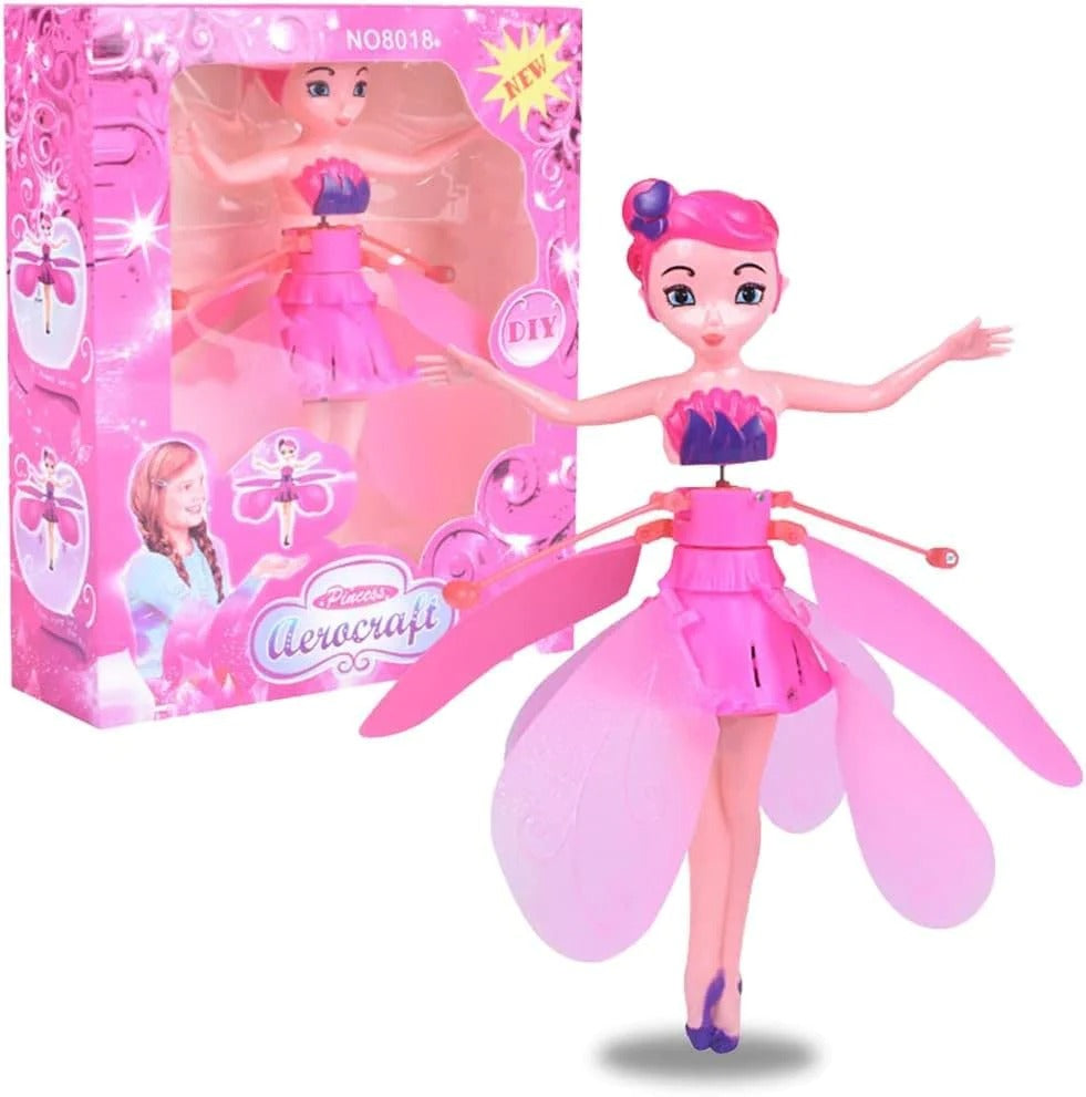 Magical Flying Fairy Doll,hand Sensor Control / Sky Dancers Flying Toy (random