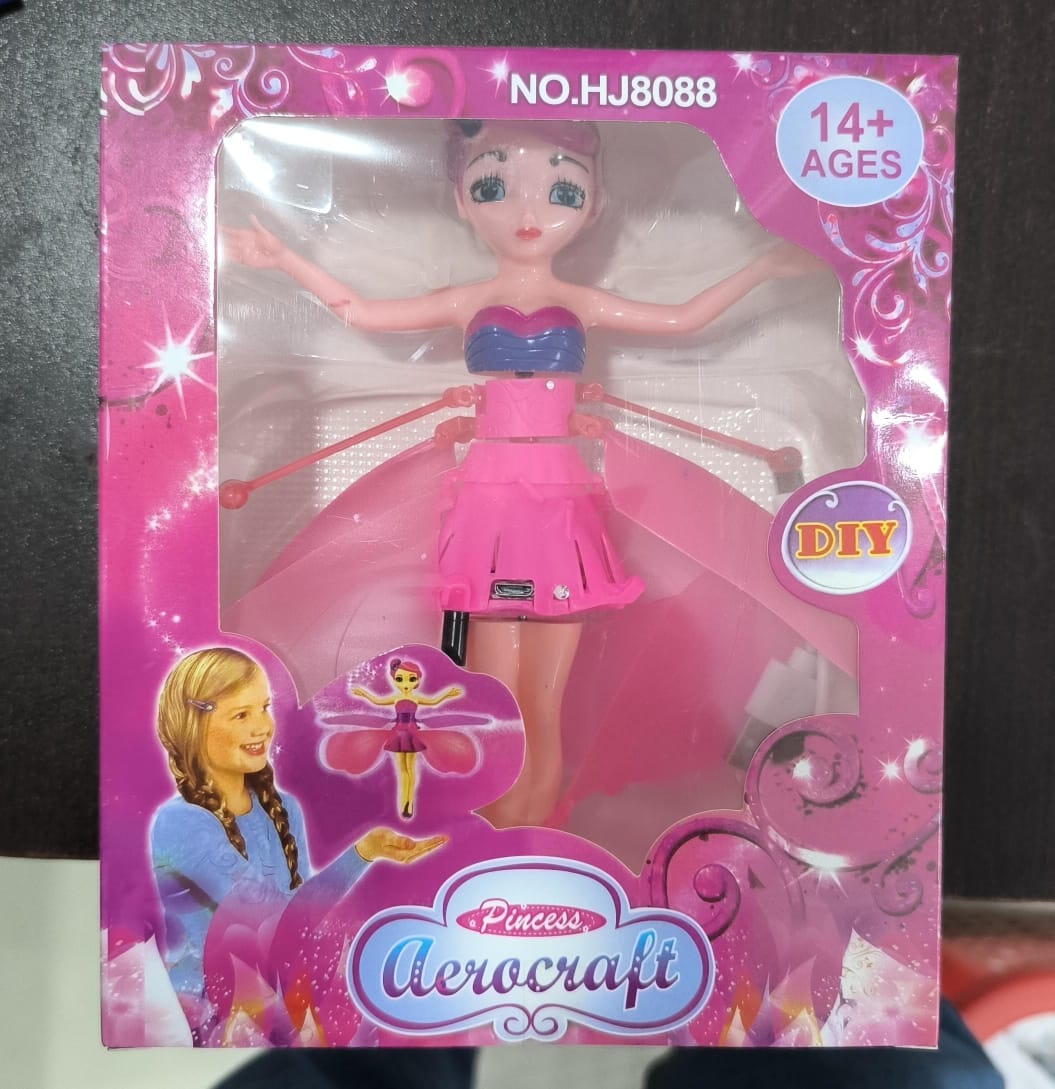 Magical Flying Fairy Doll,hand Sensor Control / Sky Dancers Flying Toy (random