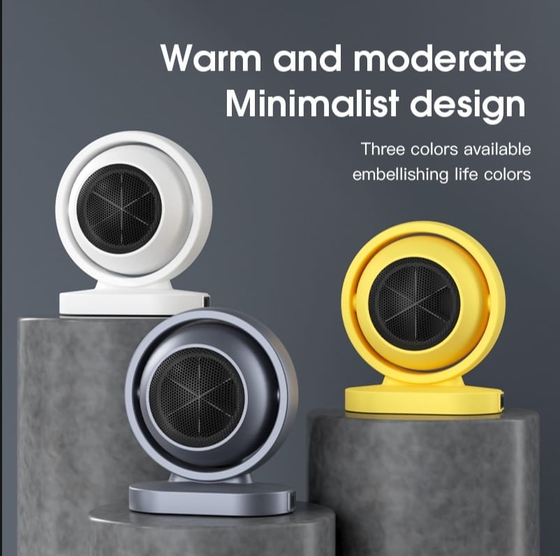 Mini Electric Heaters Warmer Wind Portable 380w Heating Intelligent Air Fan Heater