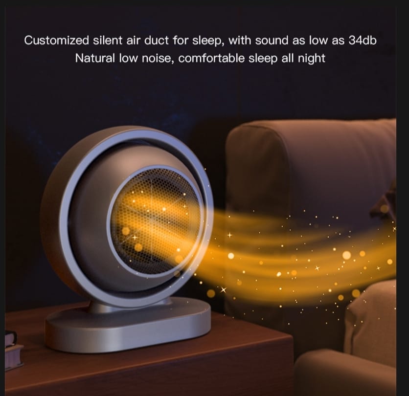 Mini Electric Heaters Warmer Wind Portable 380w Heating Intelligent Air Fan Heater
