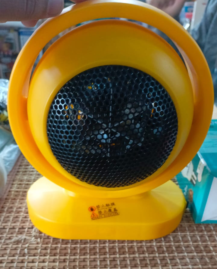 Mini Electric Heaters Warmer Wind Portable 380w Heating Intelligent Air Fan Heater