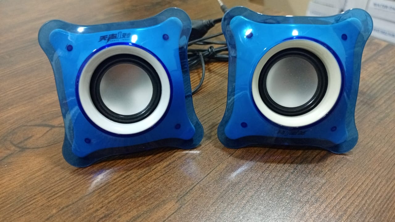 (Pair) T12 Mini multimedia 2.0 speakers Music Stereo for Computer Desktop