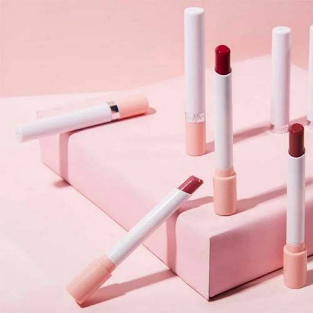 4 Pcs High Pigment Warda Beauty Little Smoke Mate Lipstick - Random