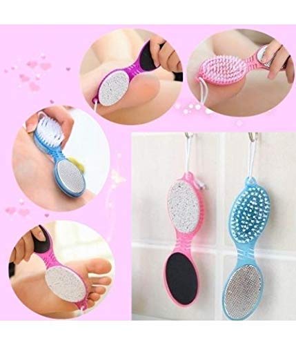 4 In 1 Foot Scrubber | Multi Use Pedicure Paddle Brush
