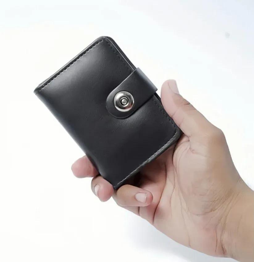 Plain Leather Smart Wallet for Male And female Easy To