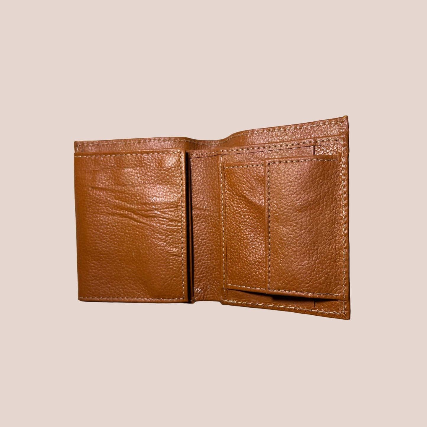 cow Leather texture Wallet Men Short Wallet Purse Small Vintage Wallets Card