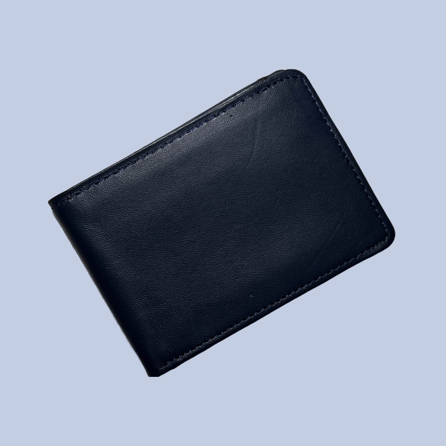 buffalo Leather Plain Wallet Men Short Wallet Purse Small Vintage Wallets