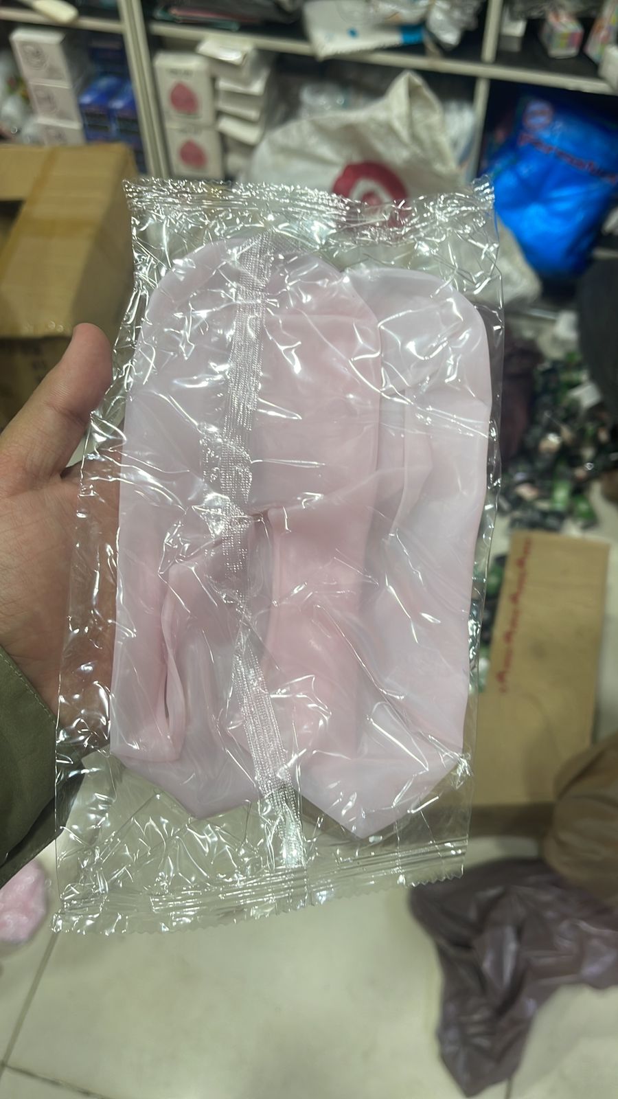 (High Quality) 1Pair Silicone Jelly Socks Gel Moisturizing Socks Foot Care Protector