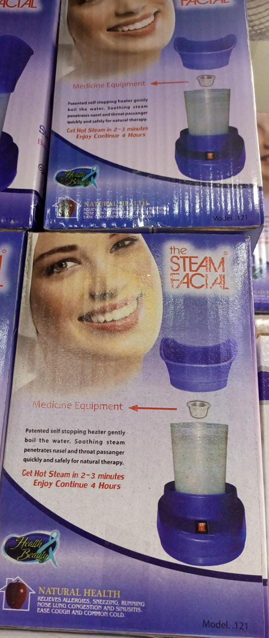 Baby Single Facial Steamer & Inhaler Machine For block Nose and Facial