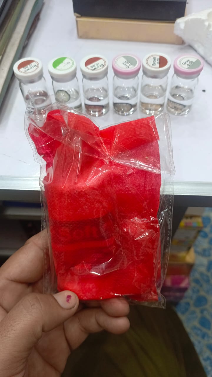 Eye Soft Eyes Color Lenses Eye Lenses With Water Bottle For