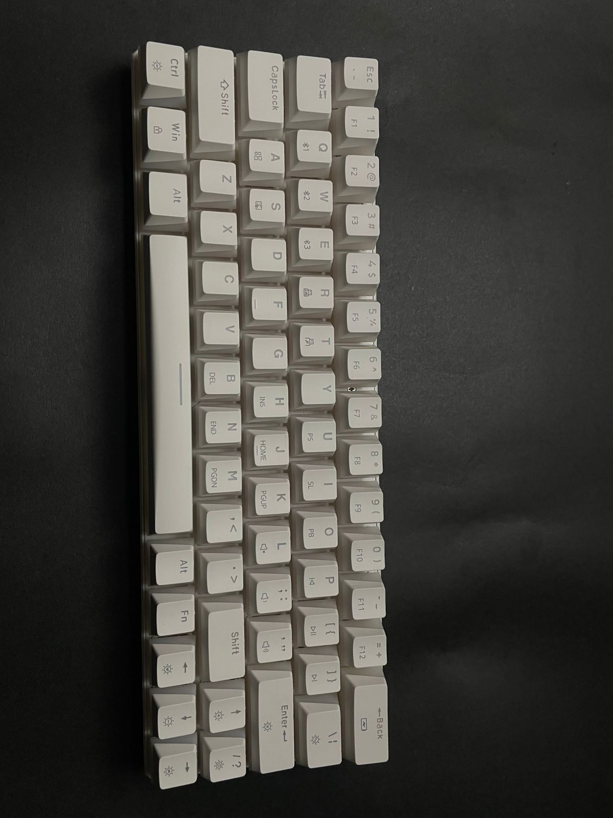 Tezarre TK-63 PRO RGB Wireless Mechanical RGB Gaming Keyboard RGB Backlight Mini