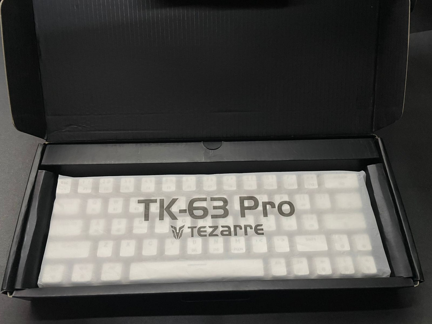 Tezarre TK-63 PRO RGB Wireless Mechanical RGB Gaming Keyboard RGB Backlight Mini