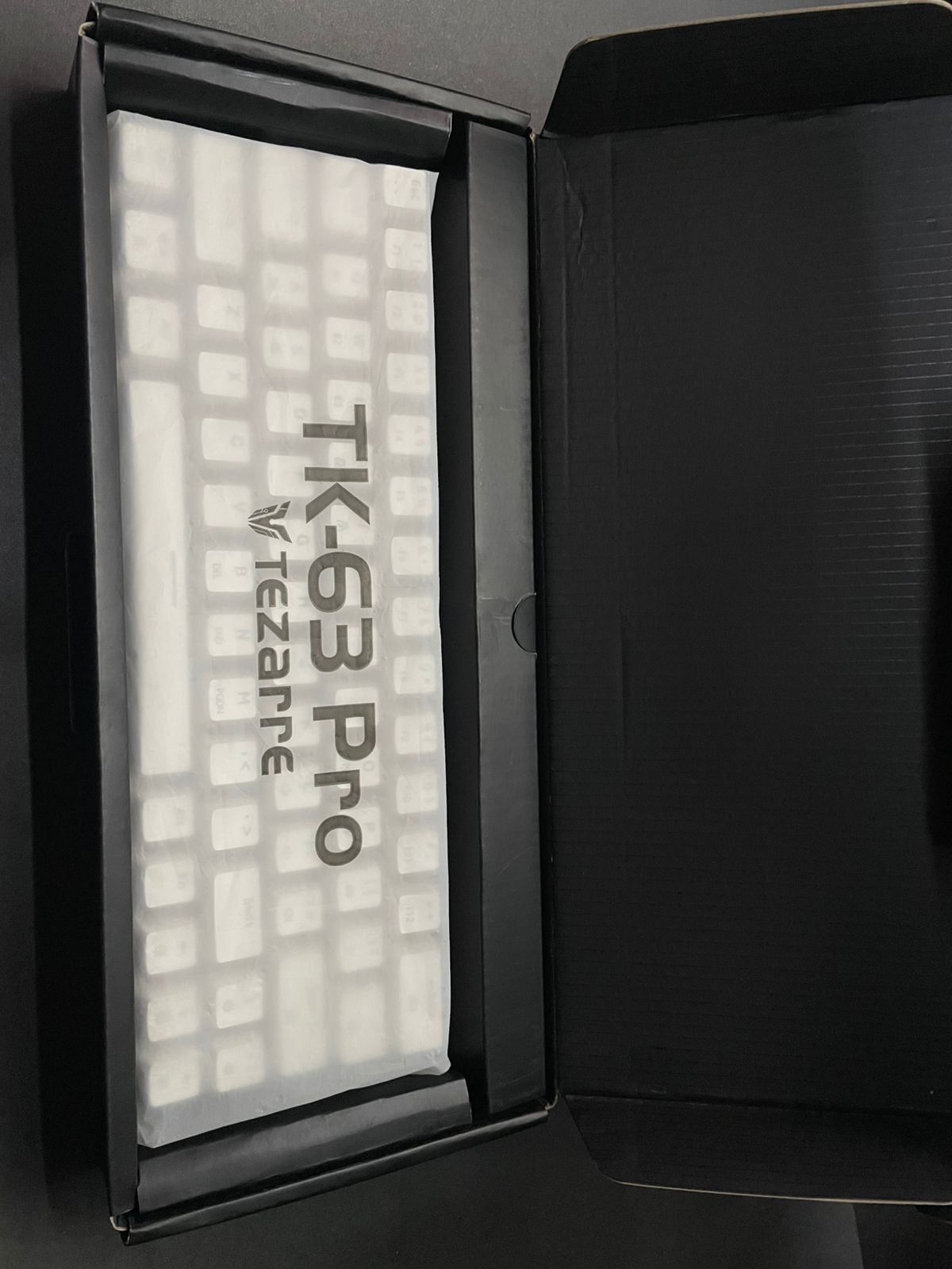 Tezarre TK-63 PRO RGB Wireless Mechanical RGB Gaming Keyboard RGB Backlight Mini