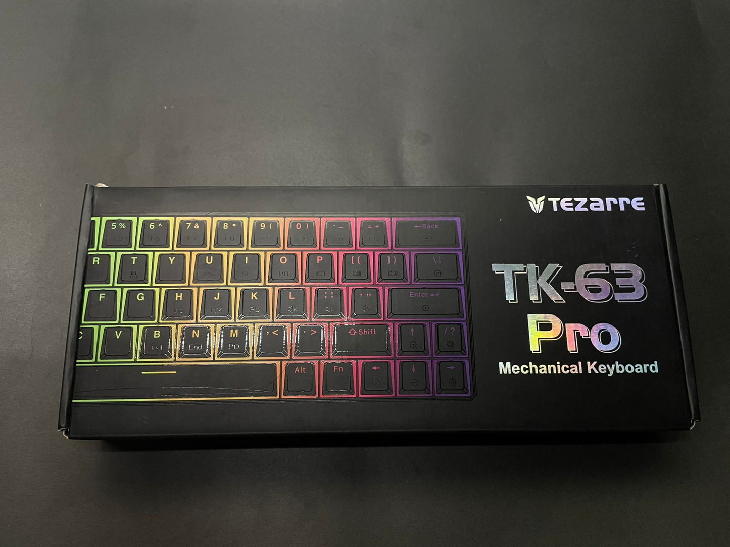 Tezarre TK-63 PRO RGB Wireless Mechanical RGB Gaming Keyboard RGB Backlight Mini