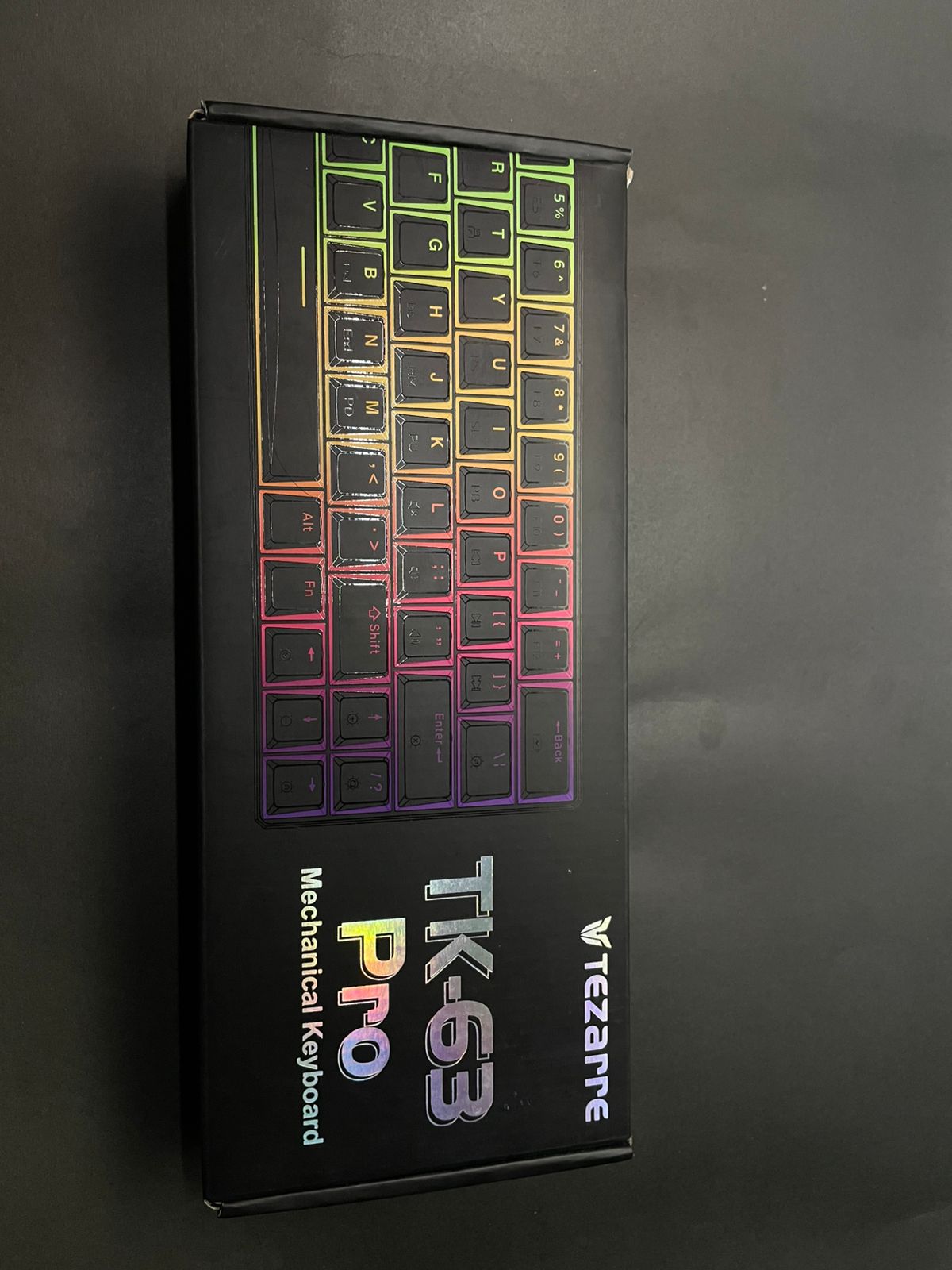 Tezarre TK-63 PRO RGB Wireless Mechanical RGB Gaming Keyboard RGB Backlight Mini