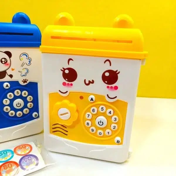Musical Cartoon Money Safe Bank for Kids Fun, Secure & Interactive