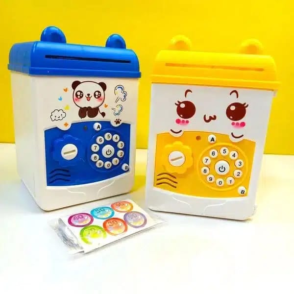 Musical Cartoon Money Safe Bank for Kids Fun, Secure & Interactive