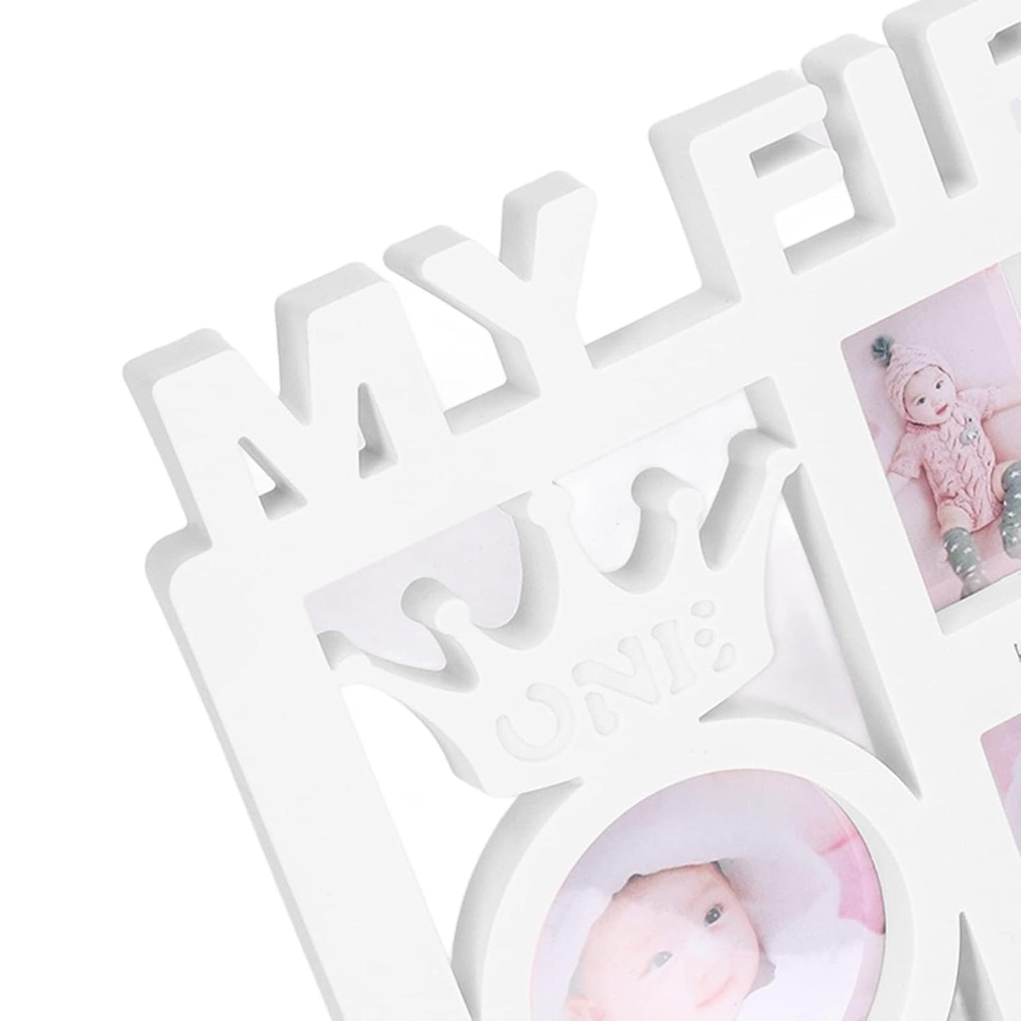 Newborn Baby Photo Frame Baby Pictures Plastic Frame For 12 months Monthly