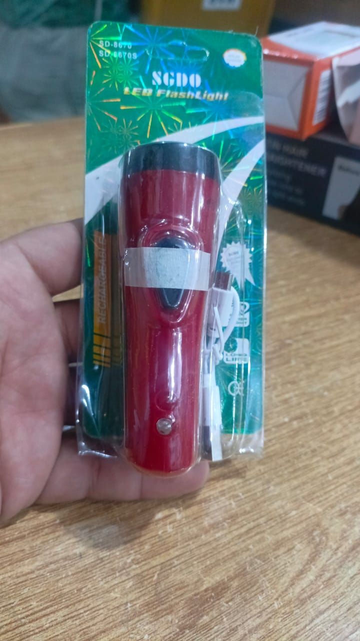 Mini Rechargeable LED Torch Light Brightness Flashlight LED Torch Light Emitting