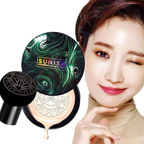 SUNISA Water Light Beauty Cushion CC Cream Lightweight, Hydrating, and Flawless