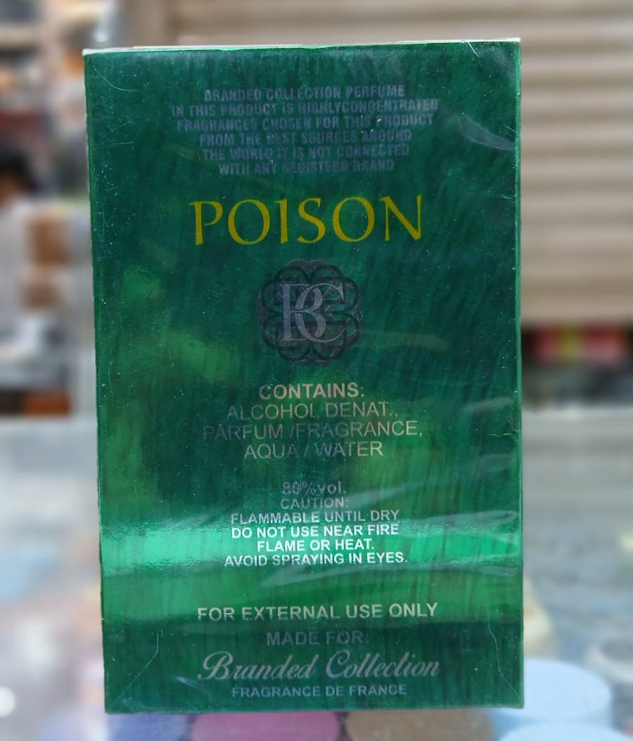 Dior Poison Fragrance Long Lasting Perfume For Men 100 ML