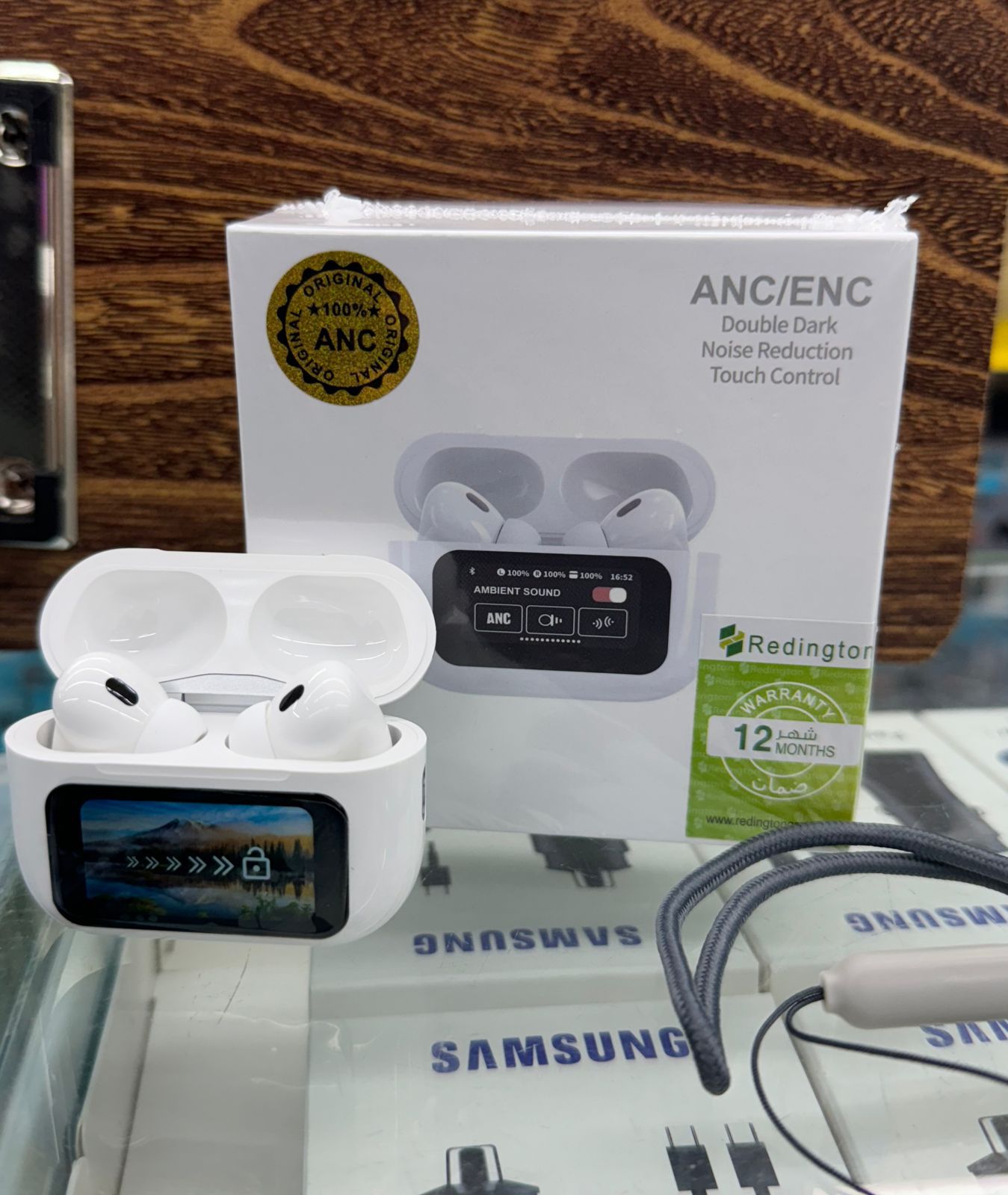 A9 Pro Airpods Anc/Enc Touch Screen Wireless Earbuds | A9 Airpods Pro