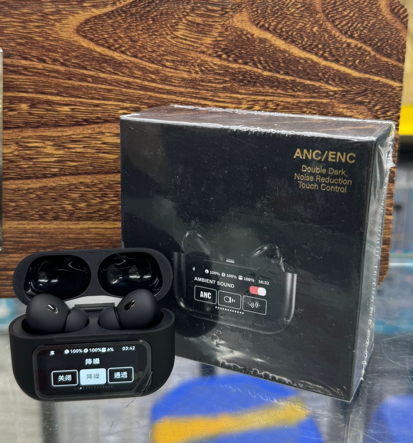 A9 Pro Airpods Anc/Enc Touch Screen Wireless Earbuds | A9 Airpods Pro