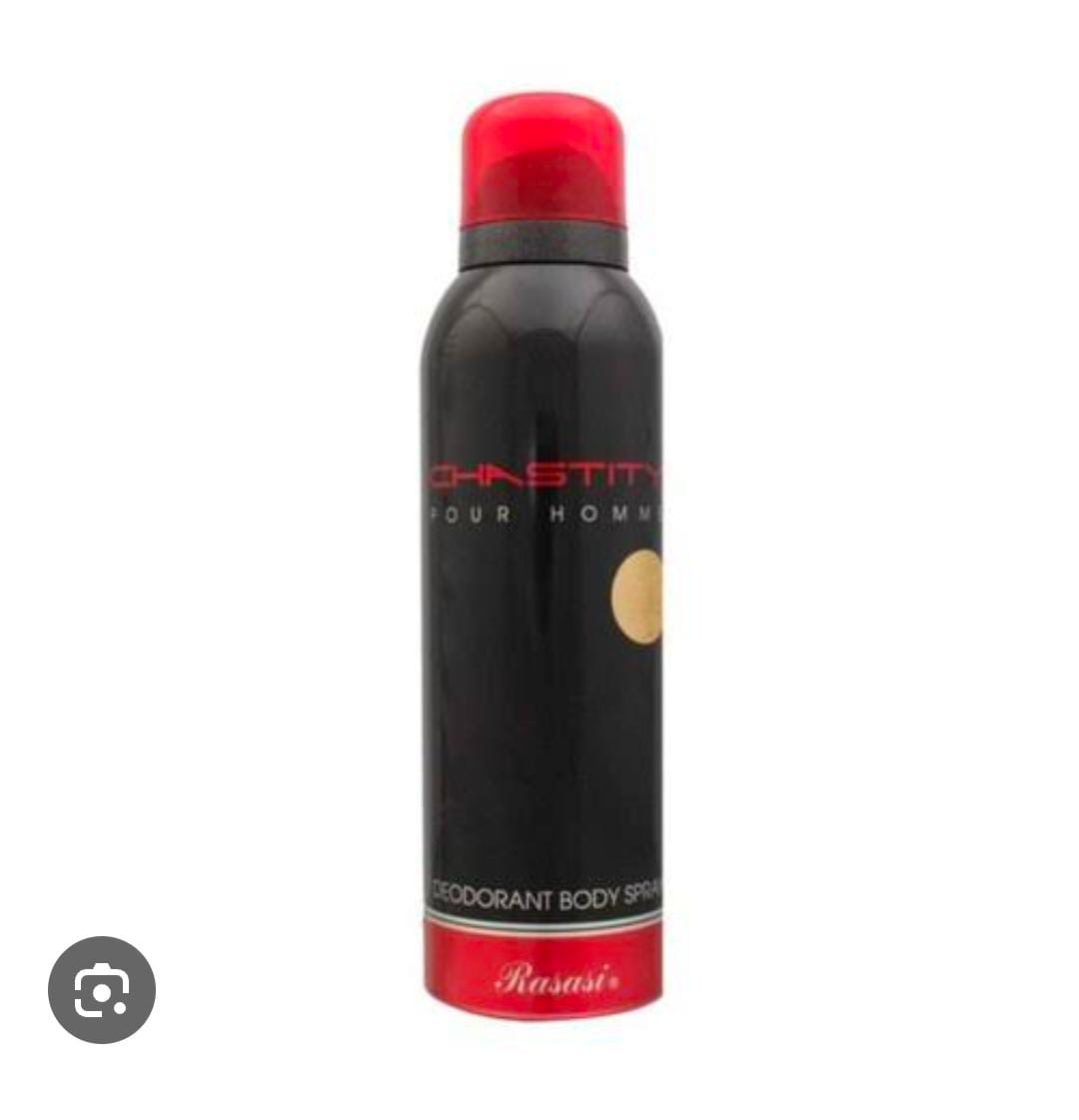 Rasasi Chastity Pour Men Body Spray 200 ML | Best Fragrance Body