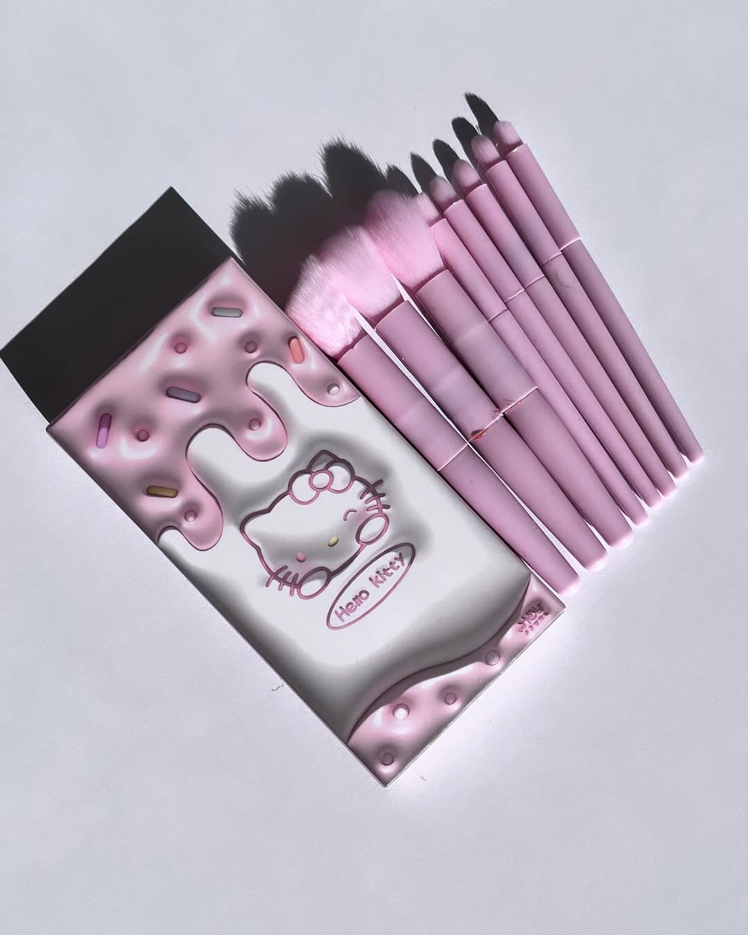8 Pcs Makeup Brush Set In Velvet Bag Makeup Concealer Brush, Blush